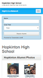 Mobile Screenshot of hopkintonhighschool.org